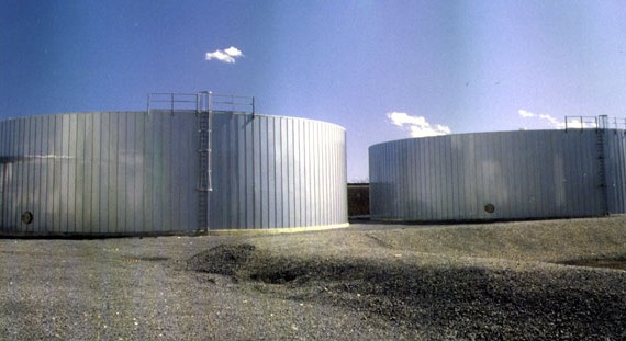 Flanged Bolted Tanks for Process Water Storage