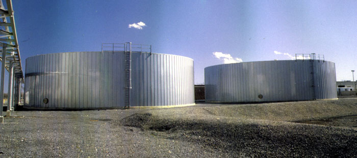 Flanged Bolted Tanks for Process Water Storage