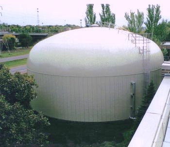 Knuckle Edge Dome Roof Storage Tank